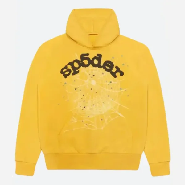 Sp5der Websuit Yellow Hoodie