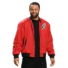 Steph Curry Red Jacket