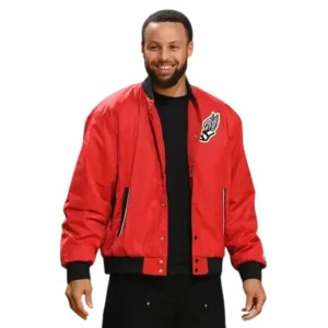 Steph Curry Red Jacket