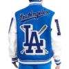 World Series Magic Johnson Los Angeles Dodgers Blue Jacket